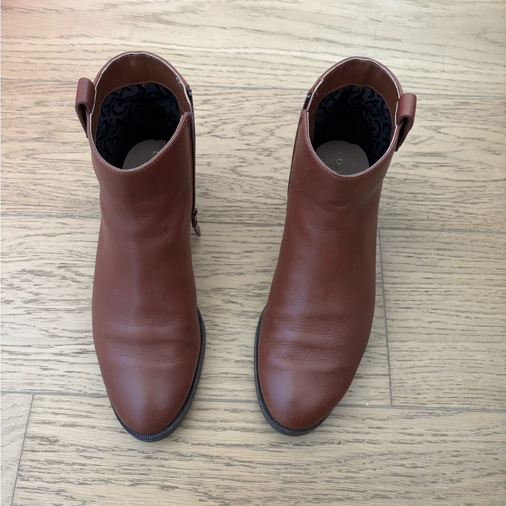 Cole Haan Leather Booties size 7